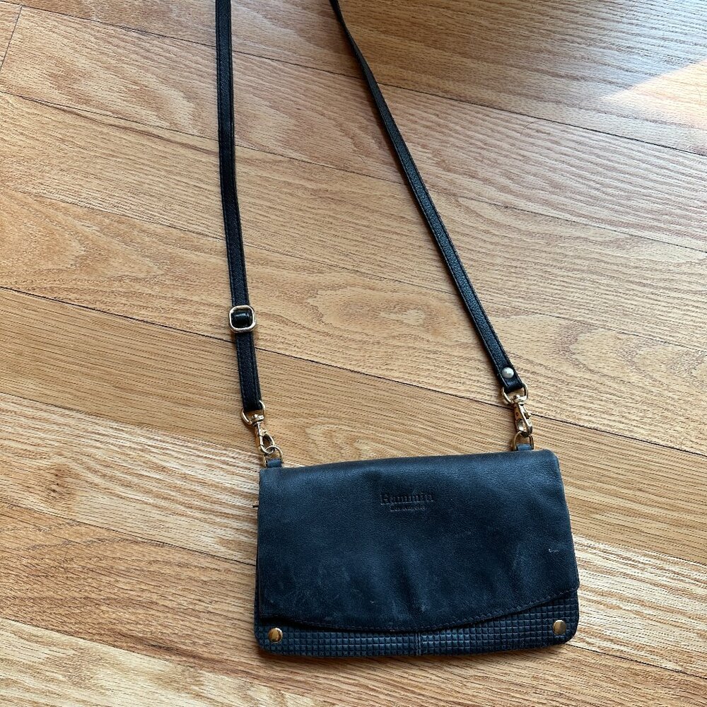 Hammitt Black Crossbody Clutch
